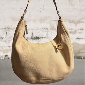 Michael Kors Beige Lydia Large Hobo